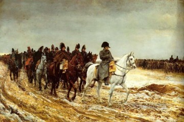  Militar Arte - La campaña francesa de 1861 militar Jean Louis Ernest Meissonier